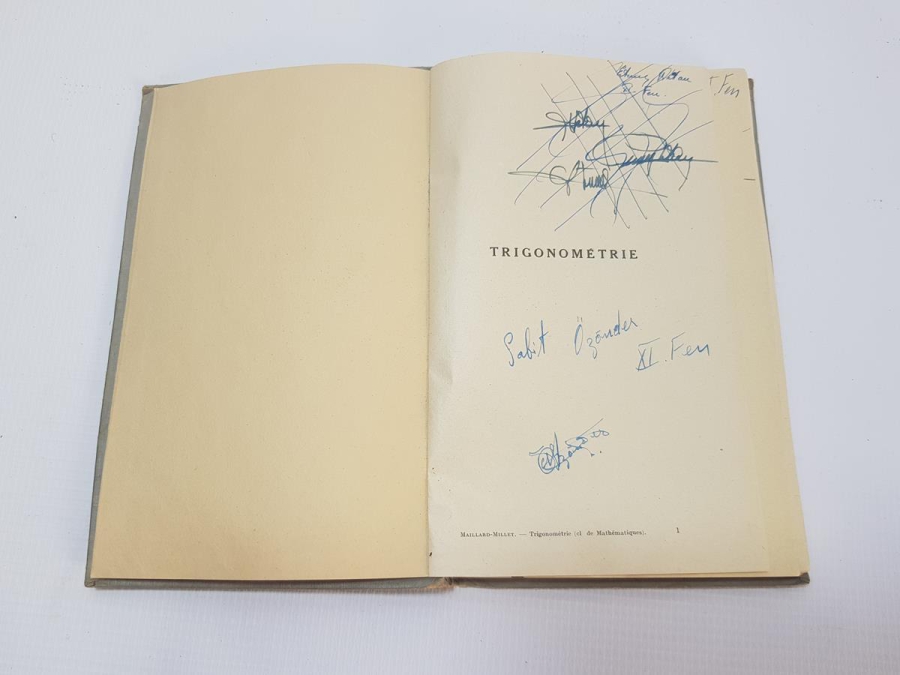 1952 FRANSIZCA TRİGONOMETRİ KİTABI