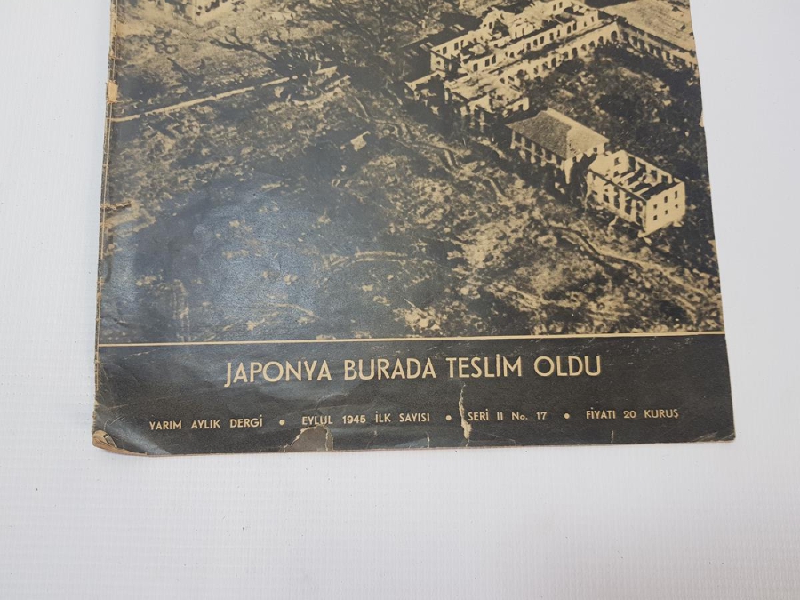 2. DÜNYA SAVAŞI EYLÜL 1945 TARİHLİ CEPHE DERGİSİ