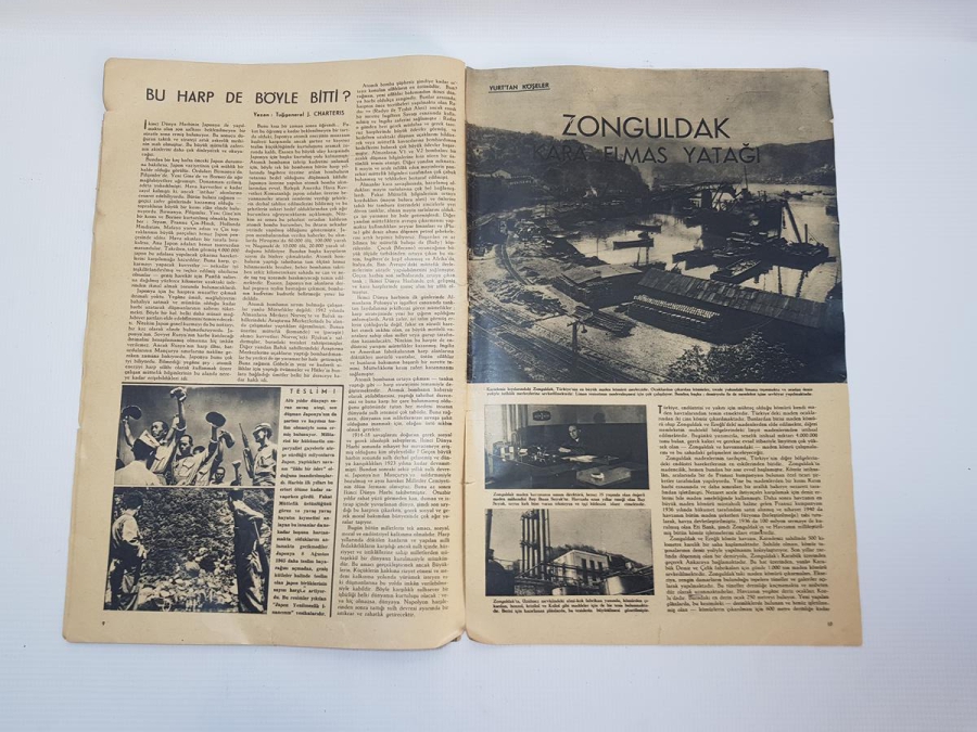 2. DÜNYA SAVAŞI EYLÜL 1945 TARİHLİ CEPHE DERGİSİ