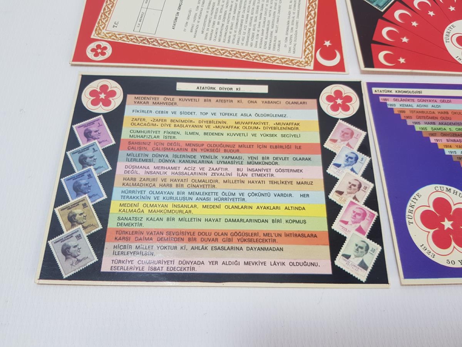 HERMAN BOYACIYAN CUMHURİYET'İN 50. YILI HATIRASI KARTPOSTAL SETİ