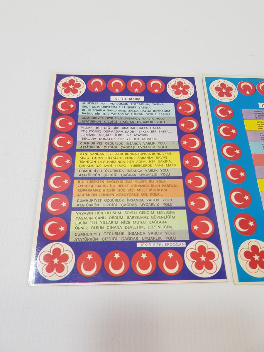 HERMAN BOYACIYAN CUMHURİYET'İN 50. YILI HATIRASI KARTPOSTAL SETİ