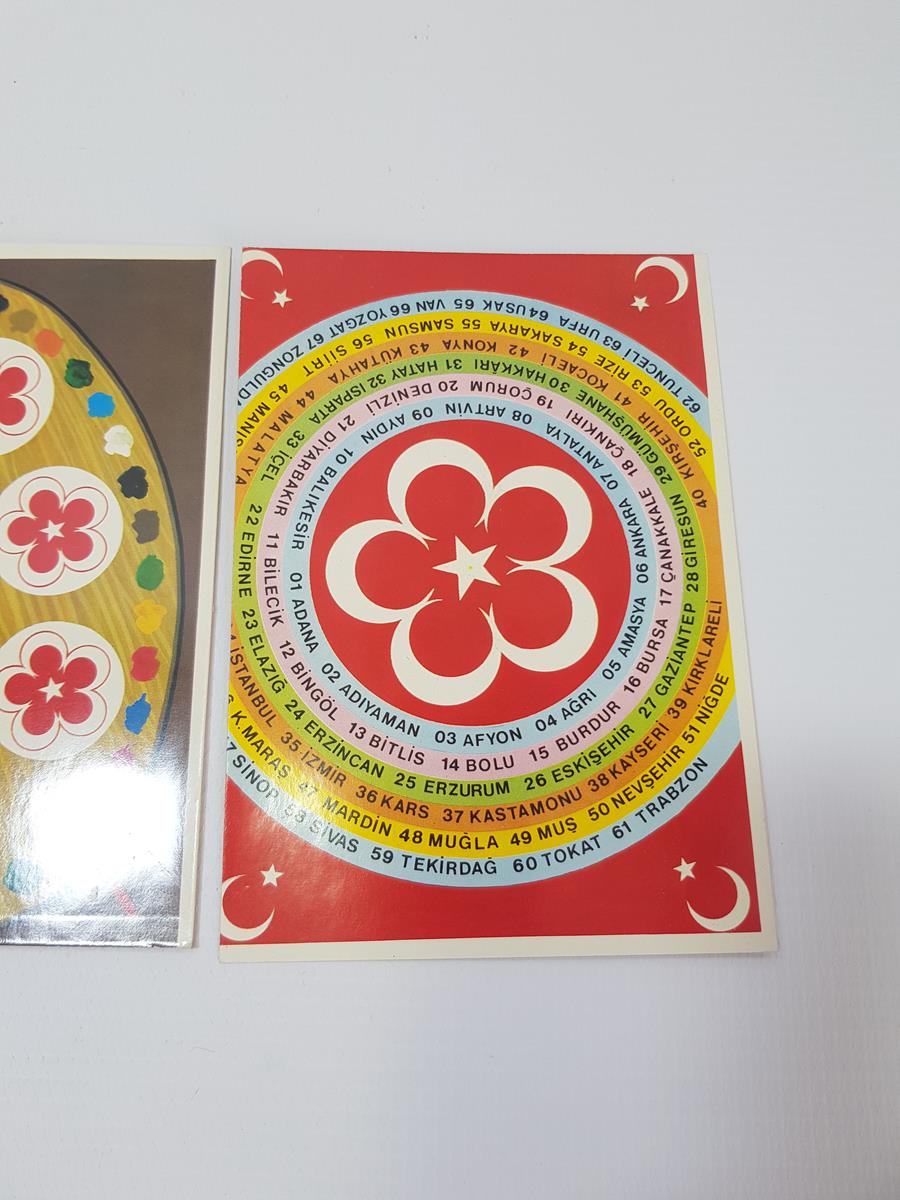 HERMAN BOYACIYAN CUMHURİYET'İN 50. YILI HATIRASI KARTPOSTAL SETİ