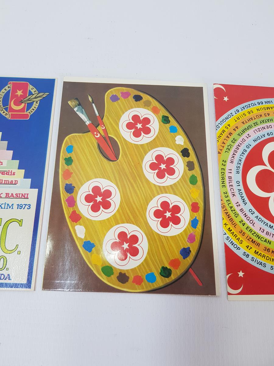 HERMAN BOYACIYAN CUMHURİYET'İN 50. YILI HATIRASI KARTPOSTAL SETİ