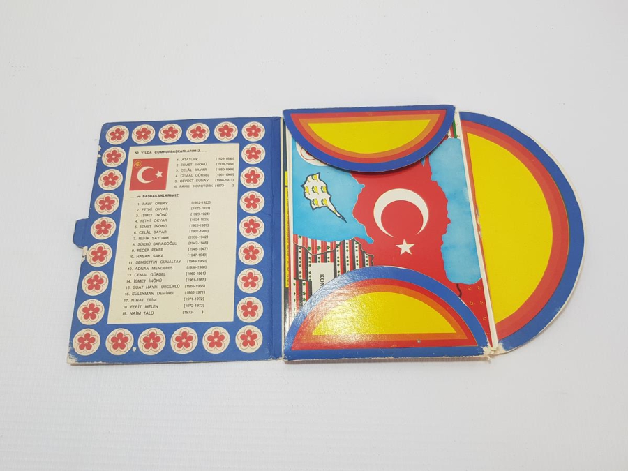 HERMAN BOYACIYAN CUMHURİYET'İN 50. YILI HATIRASI KARTPOSTAL SETİ