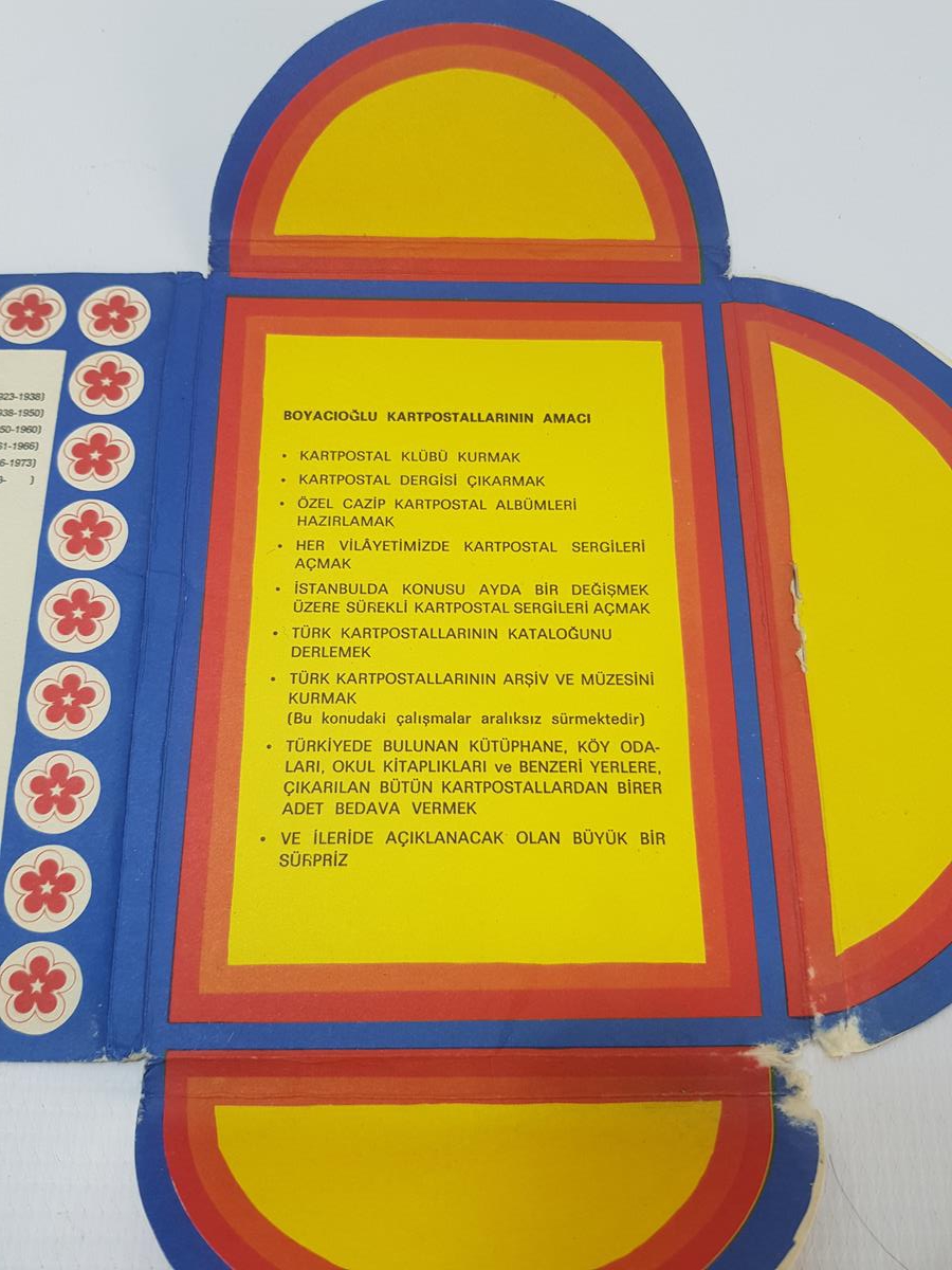 HERMAN BOYACIYAN CUMHURİYET'İN 50. YILI HATIRASI KARTPOSTAL SETİ