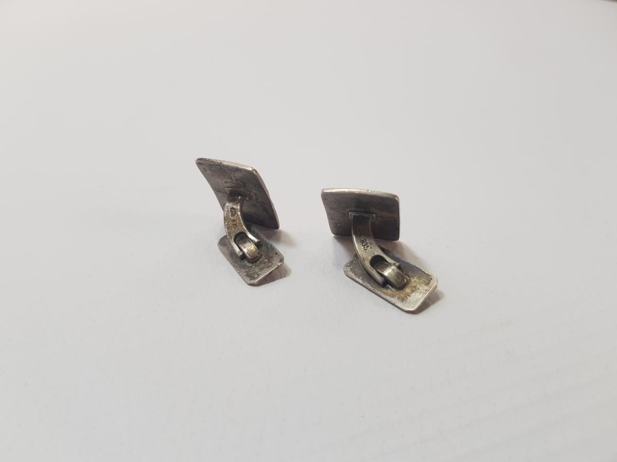 ANTİKA GÜMÜŞ KOL DÜĞMESİ