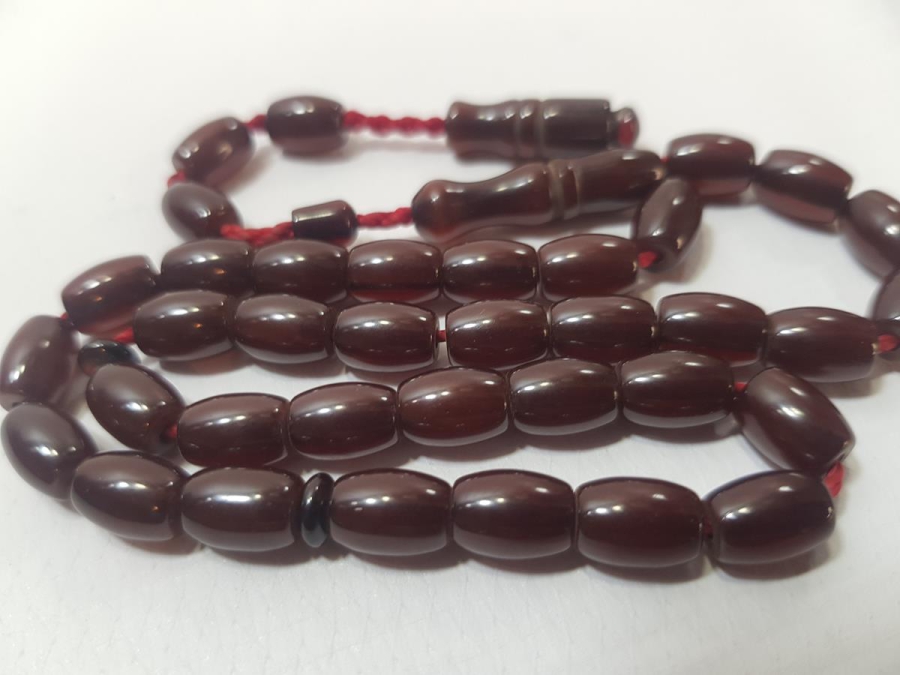 USTA İŞİ ATEŞ KEHRİBAR TESPİH