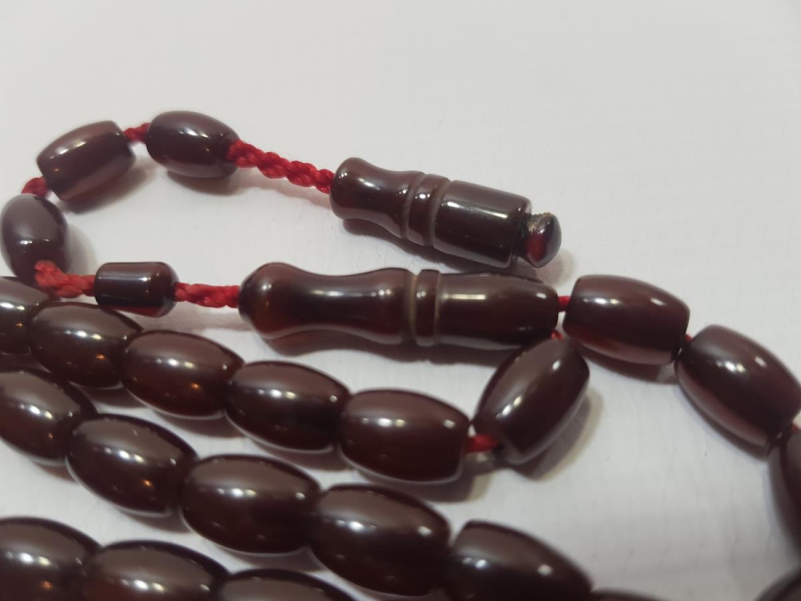 USTA İŞİ ATEŞ KEHRİBAR TESPİH