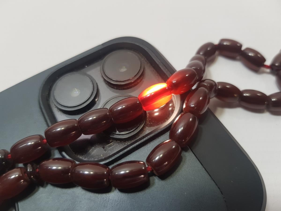 USTA İŞİ ATEŞ KEHRİBAR TESPİH