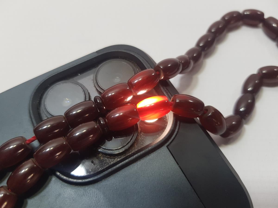 USTA İŞİ ATEŞ KEHRİBAR TESPİH