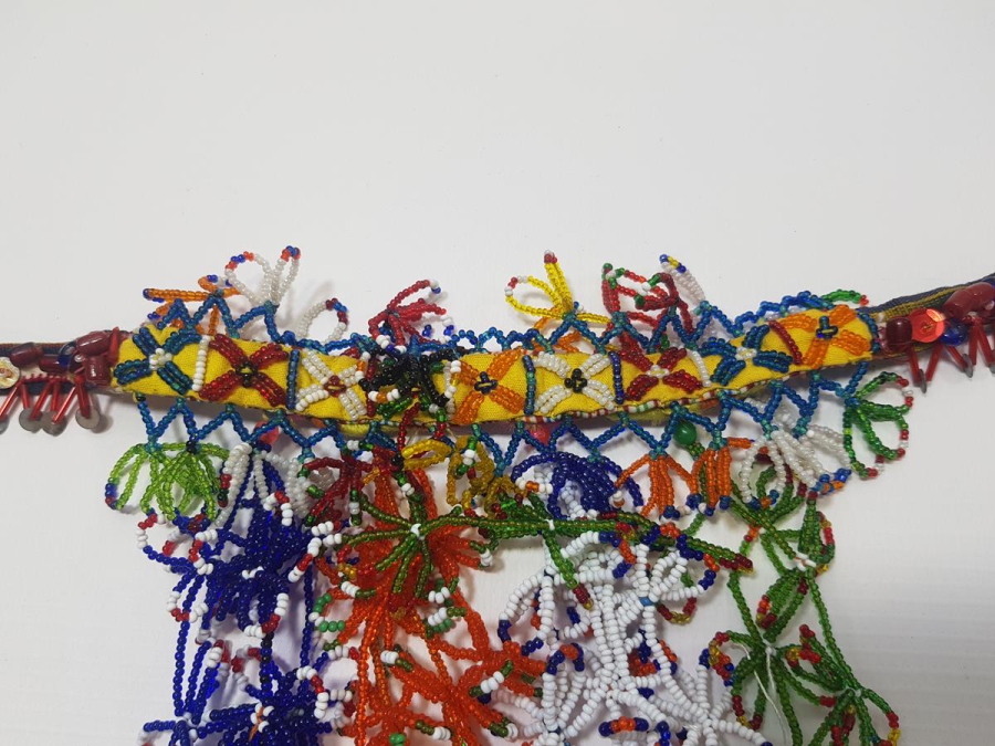 ANTİKA BONCUK İŞLEME KADIN ALINLIĞI