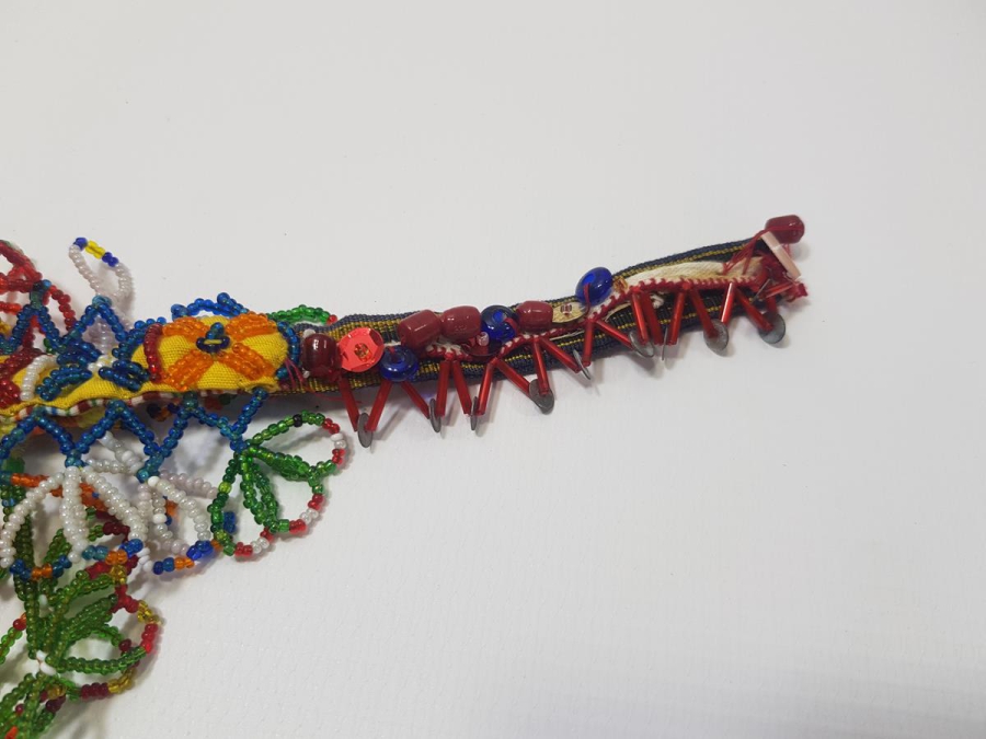 ANTİKA BONCUK İŞLEME KADIN ALINLIĞI