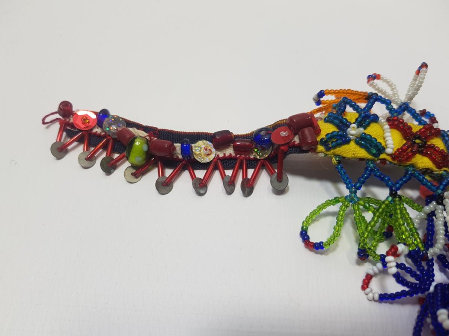 ANTİKA BONCUK İŞLEME KADIN ALINLIĞI