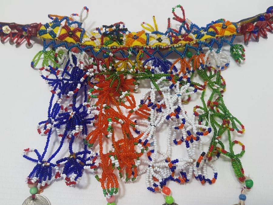 ANTİKA BONCUK İŞLEME KADIN ALINLIĞI