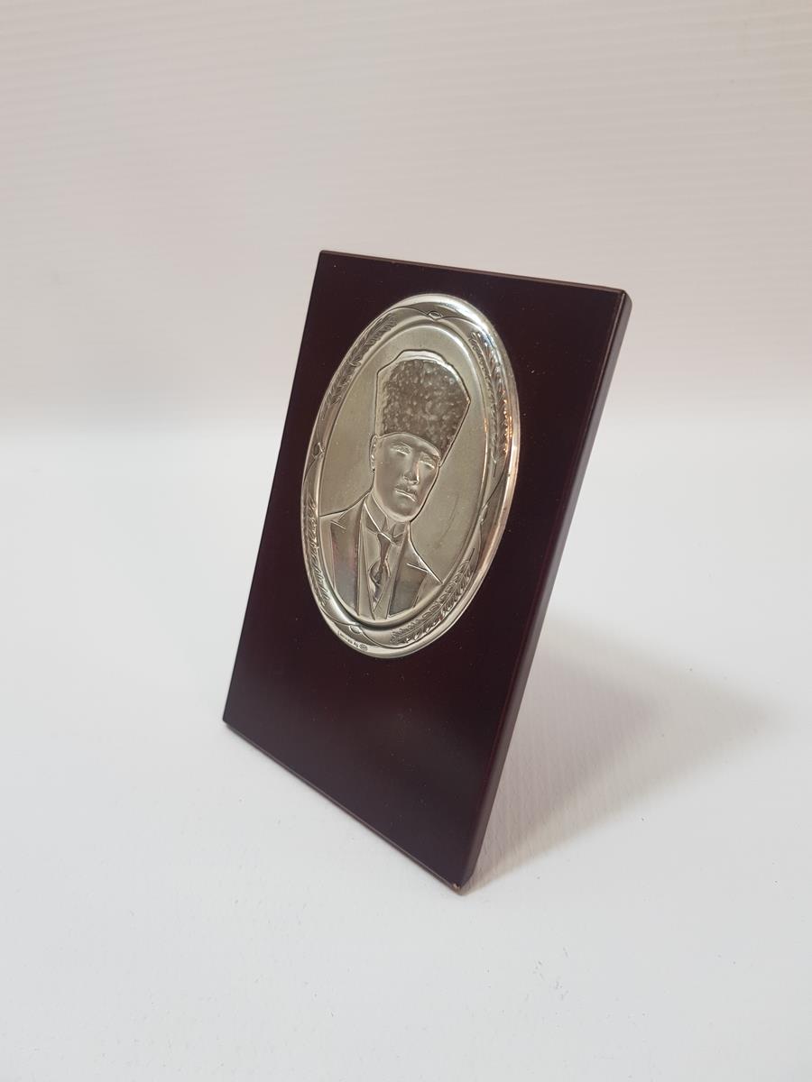 SERTİFİKALI GÜMÜŞ ATATÜRK PANOSU