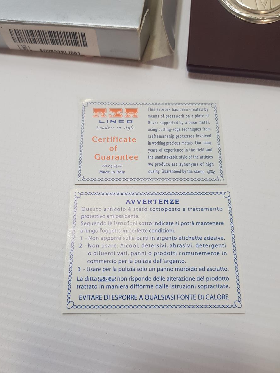 SERTİFİKALI GÜMÜŞ ATATÜRK PANOSU