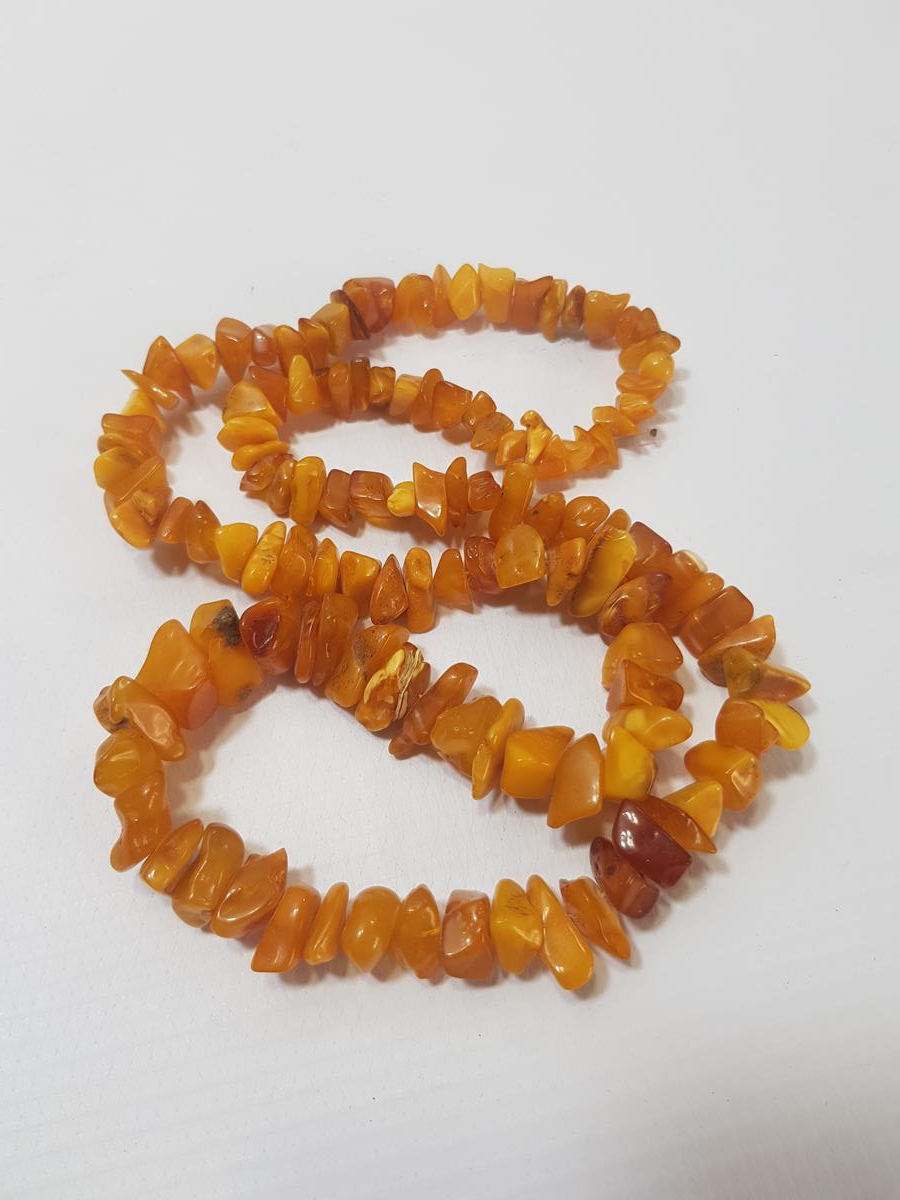 ANTİKA DAMLA KEHRİBAR GERDANLIK