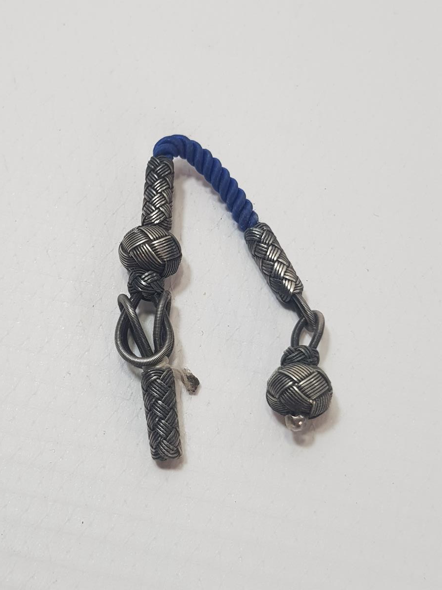 GÜMÜŞ KAZAZİYE TESPİH PÜSKÜLÜ