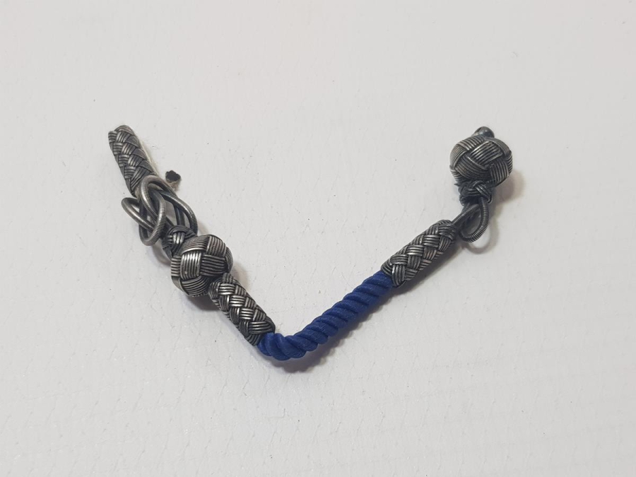 GÜMÜŞ KAZAZİYE TESPİH PÜSKÜLÜ