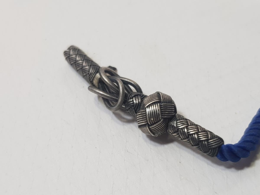 GÜMÜŞ KAZAZİYE TESPİH PÜSKÜLÜ