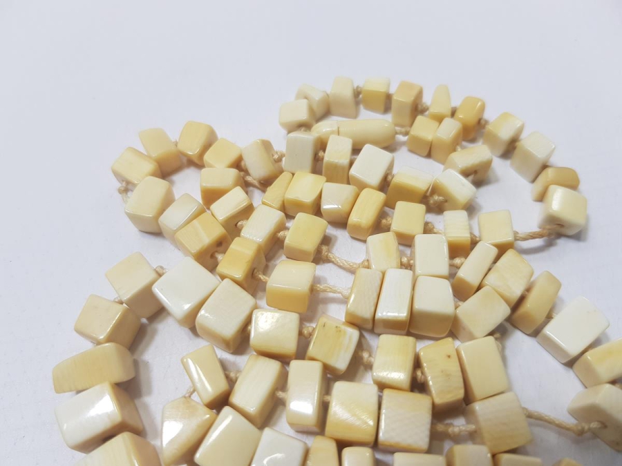 ANTİKA FİL DİŞİ GERDANLIK