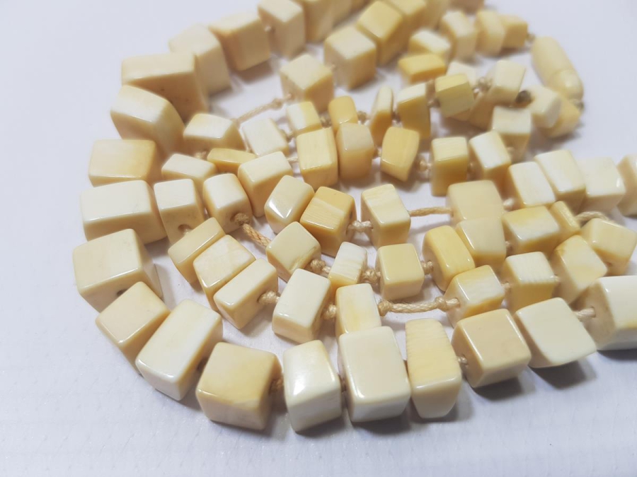 ANTİKA FİL DİŞİ GERDANLIK