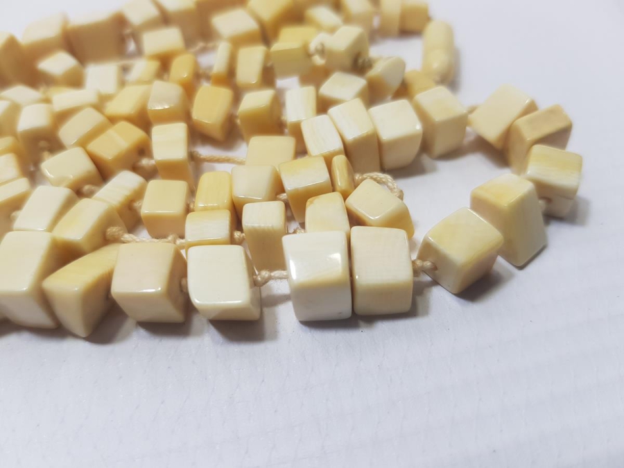 ANTİKA FİL DİŞİ GERDANLIK