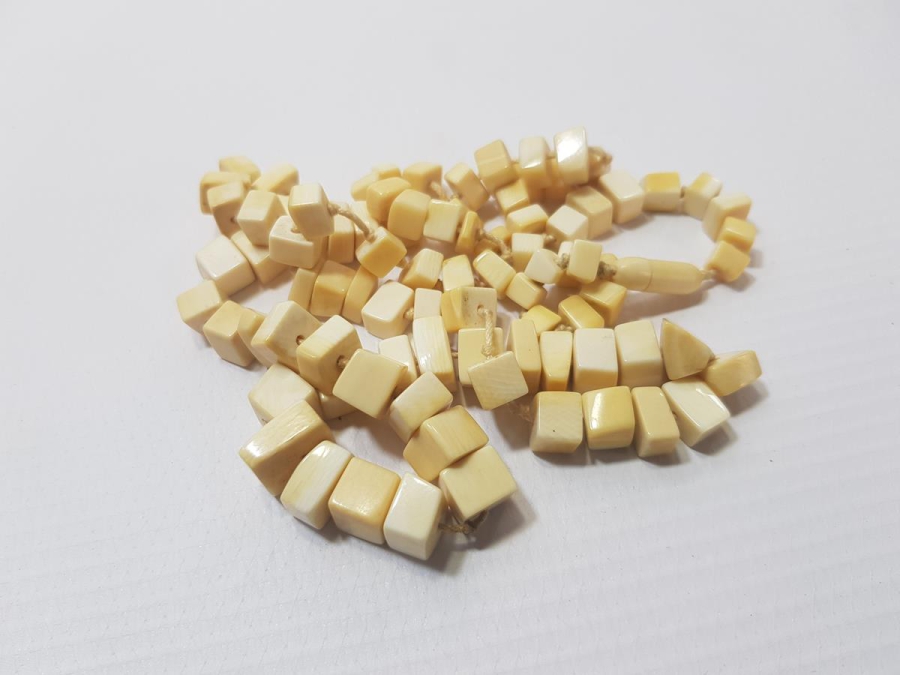 ANTİKA FİL DİŞİ GERDANLIK