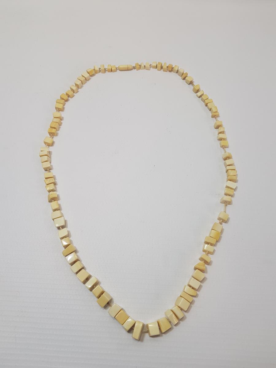 ANTİKA FİL DİŞİ GERDANLIK