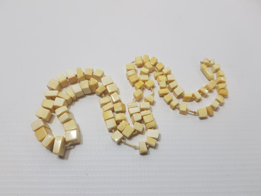 ANTİKA FİL DİŞİ GERDANLIK