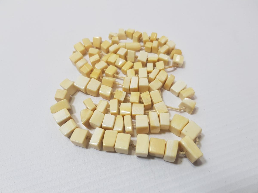 ANTİKA FİL DİŞİ GERDANLIK