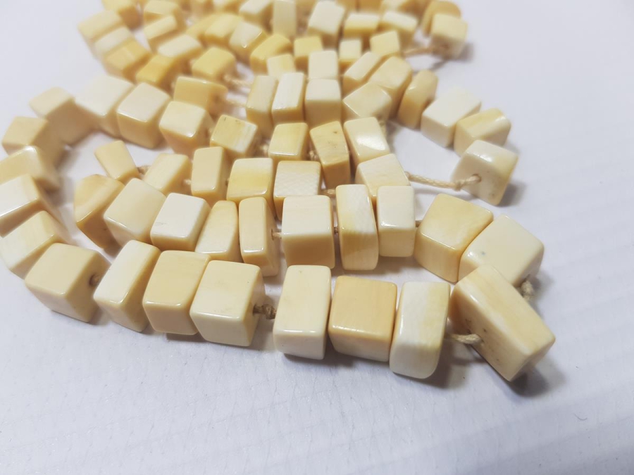 ANTİKA FİL DİŞİ GERDANLIK