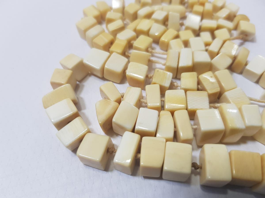 ANTİKA FİL DİŞİ GERDANLIK