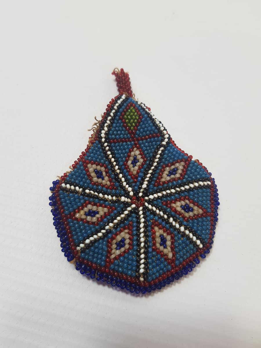 OSMANLI DÖNEMİ BONCUK İŞLEME SAAT KESESİ