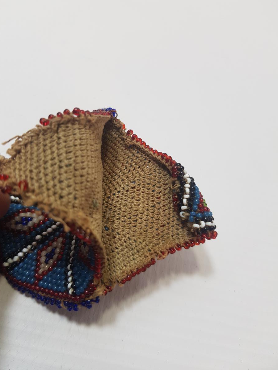 OSMANLI DÖNEMİ BONCUK İŞLEME SAAT KESESİ