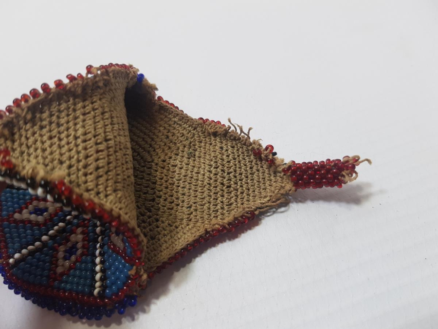 OSMANLI DÖNEMİ BONCUK İŞLEME SAAT KESESİ