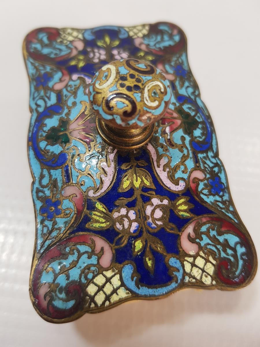 OSMANLI DÖNEMİ ÜZERİ MİNELİ MÜREKKEP KURUTMA ALETİ