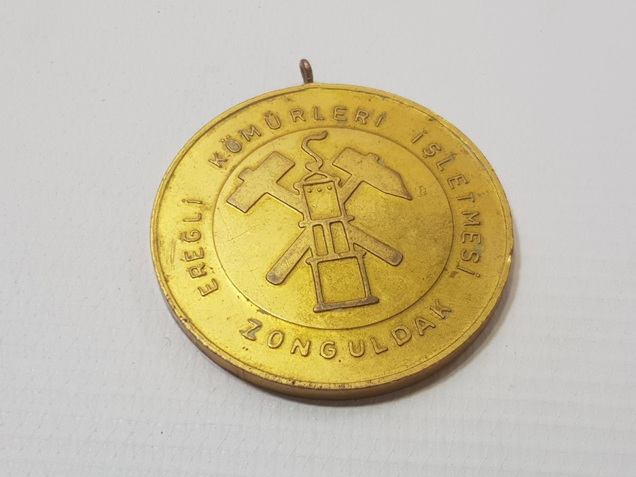 ZONGULDAK EREĞLİ KÖMÜRLERİ İŞLETMESİ MADALYASI
