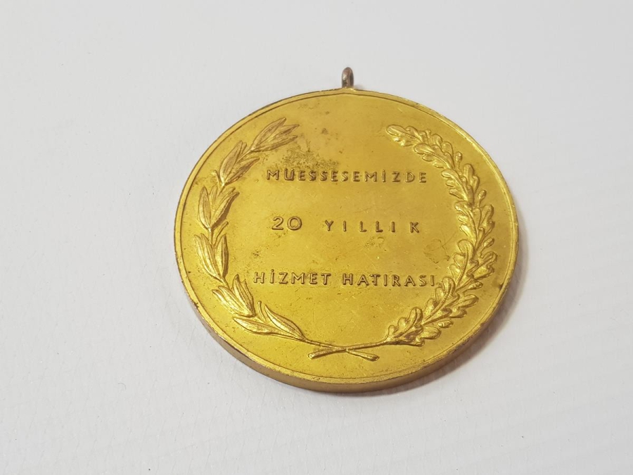 ZONGULDAK EREĞLİ KÖMÜRLERİ İŞLETMESİ MADALYASI