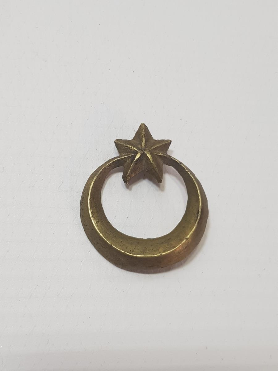 1. DÜNYA SAVAŞI OSMANLI SUBAY ŞAPKA KOKARTI