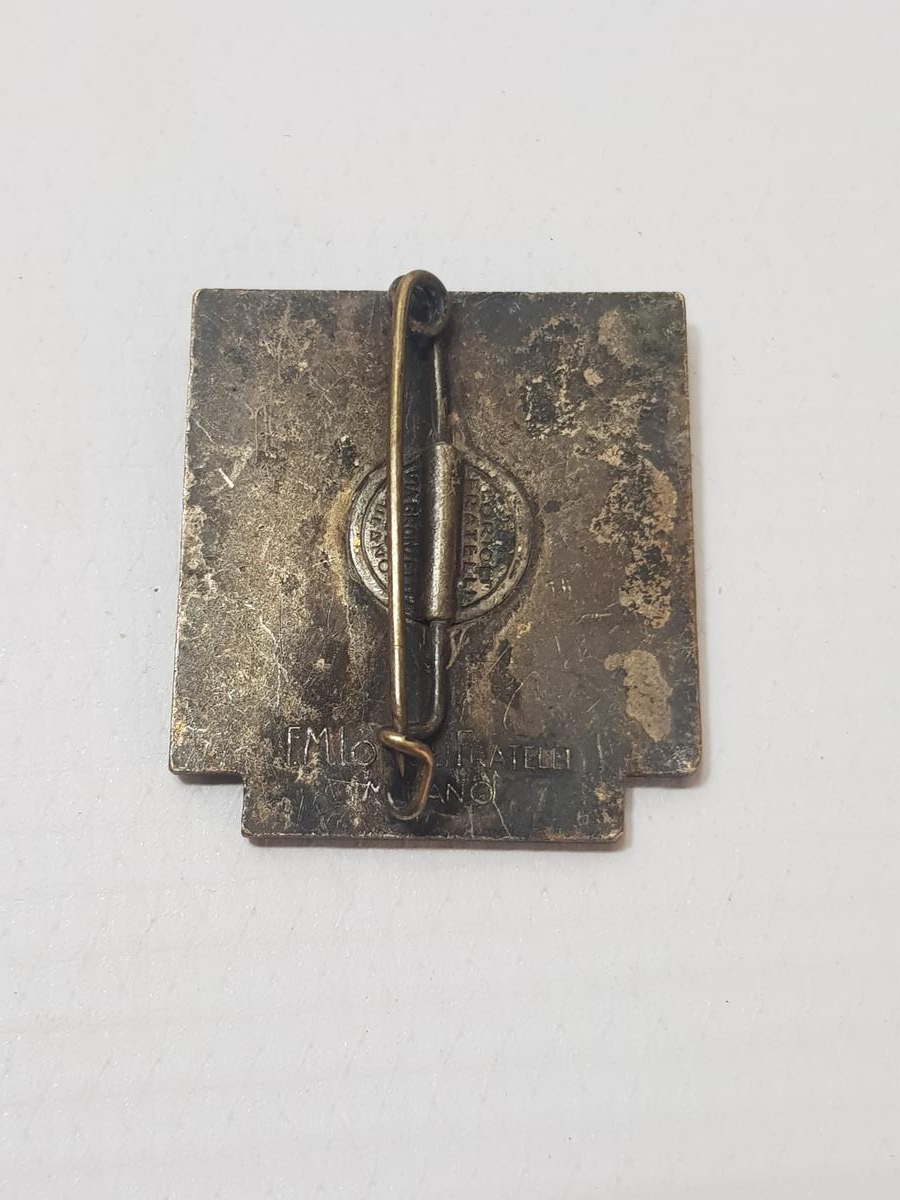 1940 TÜRKİYE ATLETİZM FEDERASYONU MİNELİ MADALYA ROZET