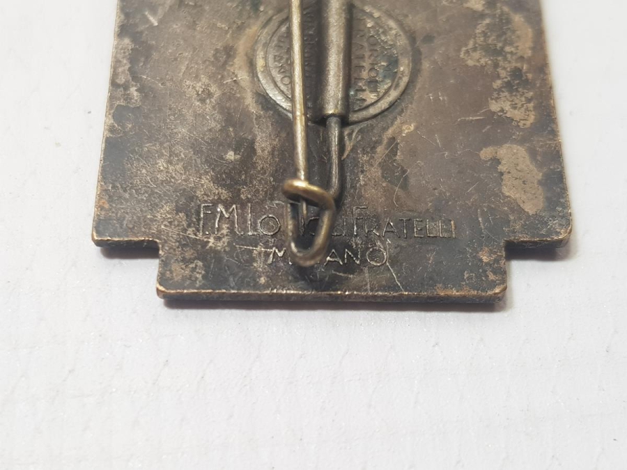 1940 TÜRKİYE ATLETİZM FEDERASYONU MİNELİ MADALYA ROZET