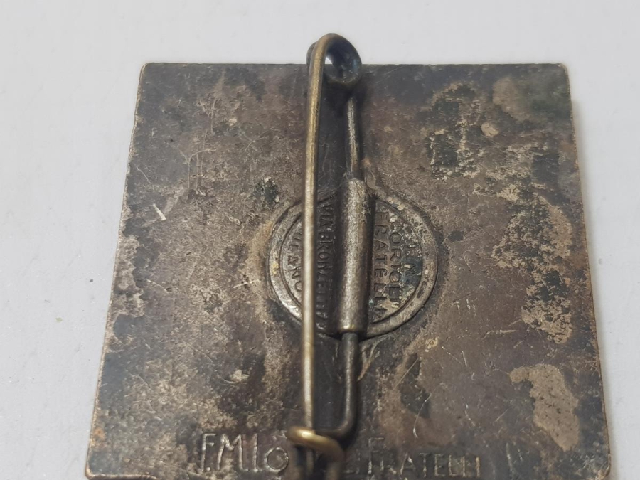 1940 TÜRKİYE ATLETİZM FEDERASYONU MİNELİ MADALYA ROZET