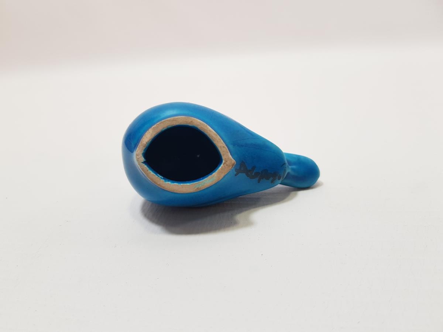 ÖZEL YAPIM ALOPAŞALI İMZALI KÜTAHYA SERAMİK KUŞ FİGÜRÜ