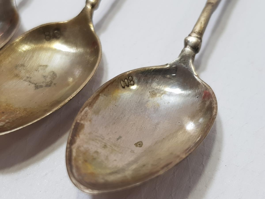 ANTİKA GÜMÜŞ ÇAY KAŞIĞI TAKIMI