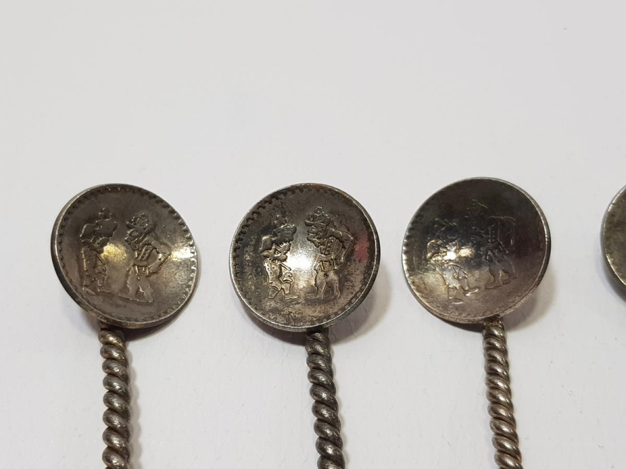 HACİVAT - KARAGÖZ TEMALI ÇAY KAŞIĞI SETİ