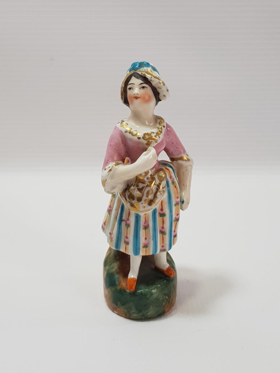 ANTİKA PORSELEN KADIN BİBLOSU