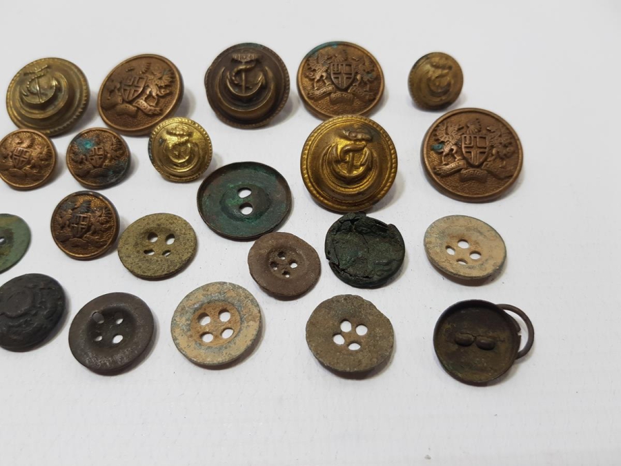 1. DÜNYA SAVAŞI ASKER DÜĞMELERİ