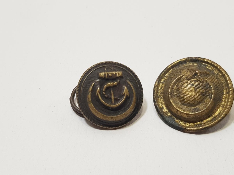 1. DÜNYA SAVAŞI DÖNEMİ OSMANLI SUBAY DÜĞMELERİ