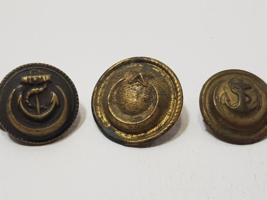 1. DÜNYA SAVAŞI DÖNEMİ OSMANLI SUBAY DÜĞMELERİ